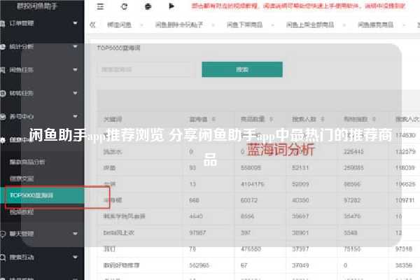 闲鱼助手app推荐浏览 分享闲鱼助手app中最热门的推荐商品