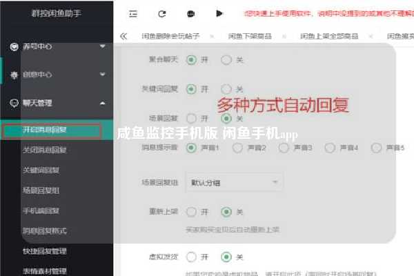 咸鱼监控手机版 闲鱼手机app